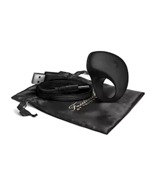 Fredericks Of Hollywood Rechargeable Vibrating Ring - Black — image 2 of 2