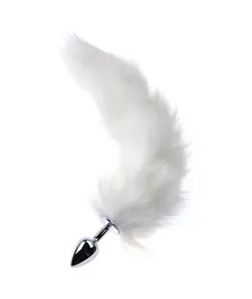 Kink Range Tail Butt Plug - 2.9 Inches  - White - 2.9 Inch — image 3 of 3