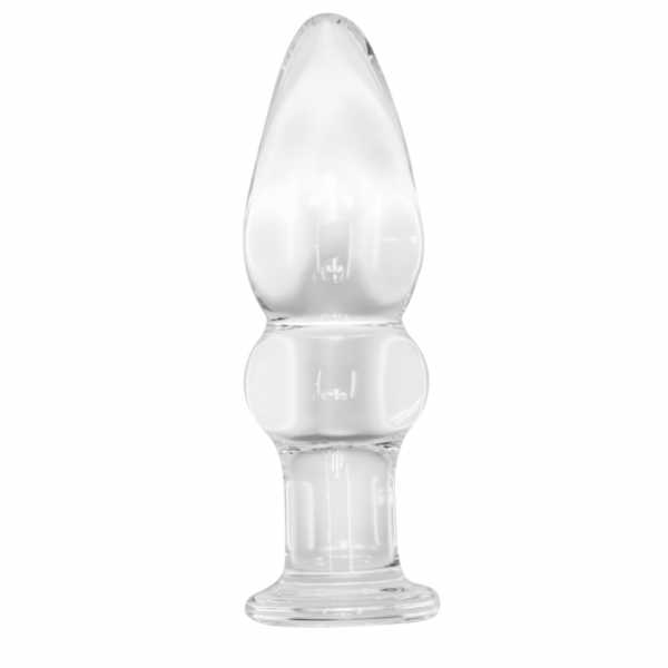 Beaded Glass Anal Plug