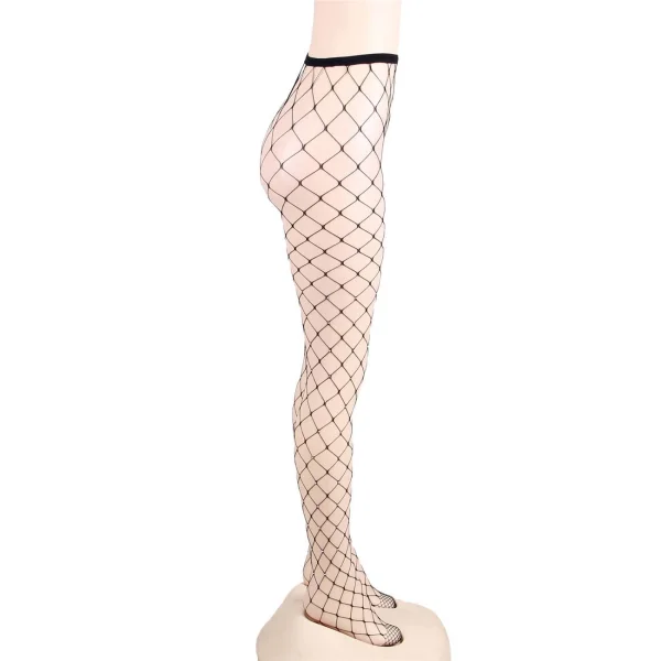 Rhinestone Net Pantyhose - One Size Fits Most