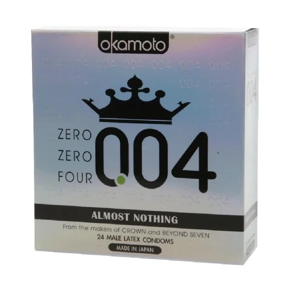 Okamoto 004 Zero Zero Four Ultra-Thin Condoms (IN-STOCK)