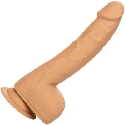 Silicone Studs Realistic 8 Suction Cup Dildo Vanilla