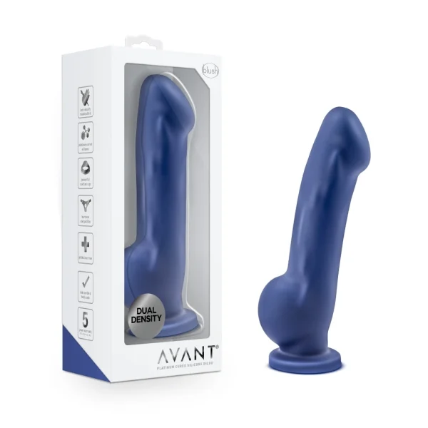 Blush Avant Indigo D8 Ergo Dildo