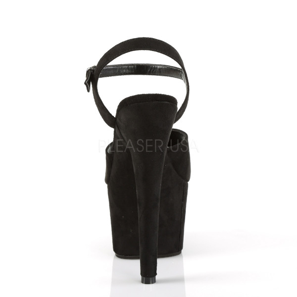 7 inches Heel, 2 3/4 inches PF Ankle Strap Sandal w/ Wrapped PF Bottom — image 12 of 20