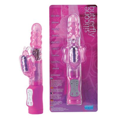 Silicone Butterfly Rabbit Vibrator