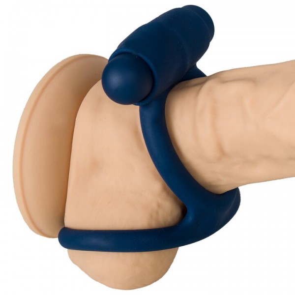 Bondara Hard Times 10 Function Vibrating Double Cock Ring