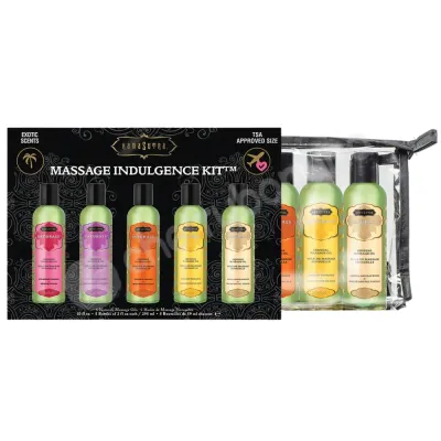 Kama Sutra Massage Indulgence 5 Piece Massage Oil Kit