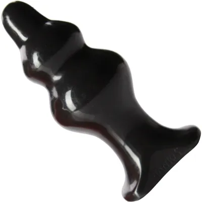 Severin Medium Silicone Butt Plug By Tantus Black