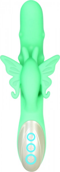 Beaded Butterfly 9" Rabbit Vibrator