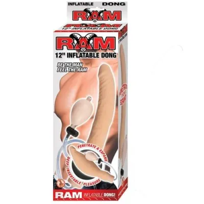 Ram 12 Inch Inflatable Dong Flesh