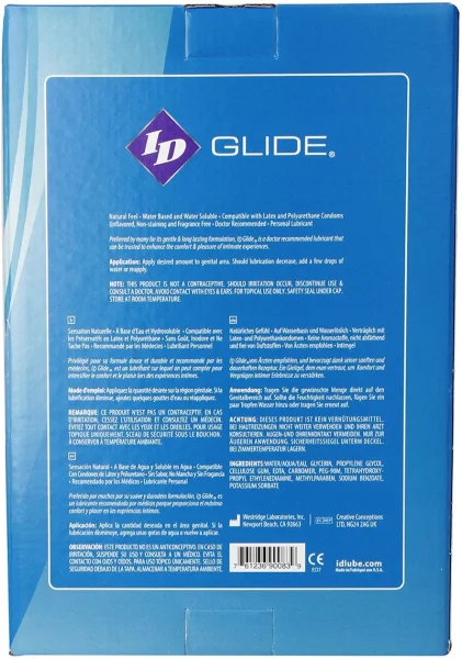 ID Glide Natural Feel Lubricant 64oz (Pump)