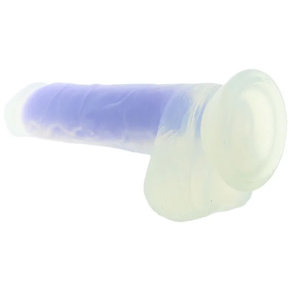 Evolved Luminous Glow in the Dark Dildo, Dual-Density Silicone