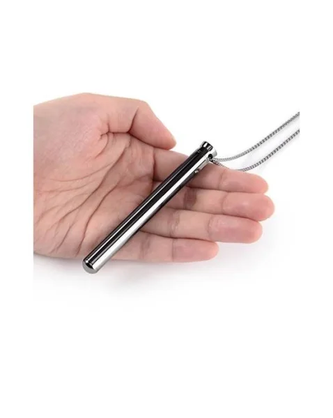 Le Wand 3.5" Whisper Quiet Vibrating Necklace in Black