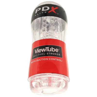 PDX Elite View Tube See Thru Stroker