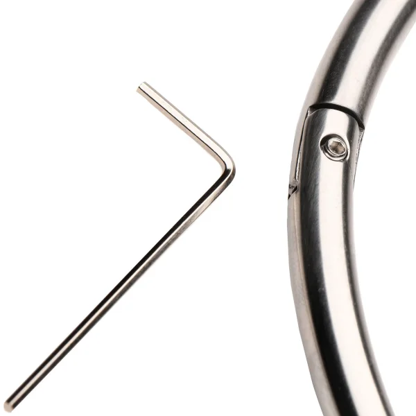 Master Series Possession Stainless Steel Locking Collar Large