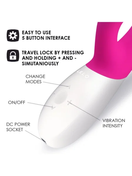 LELO Ina Wave Come Hither G-Spot Rabbit Vibrator