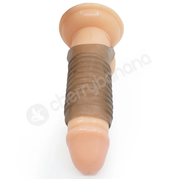 Cherry Banana Grey Love Screw Penis Sleeve