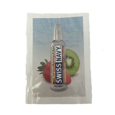 Swiss Navy Strawberry Kiwi Lubricant 5ml Sample 5ml
