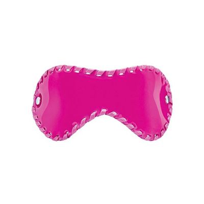 Pink Stitching Eye Mask With Elastic Strap Pink