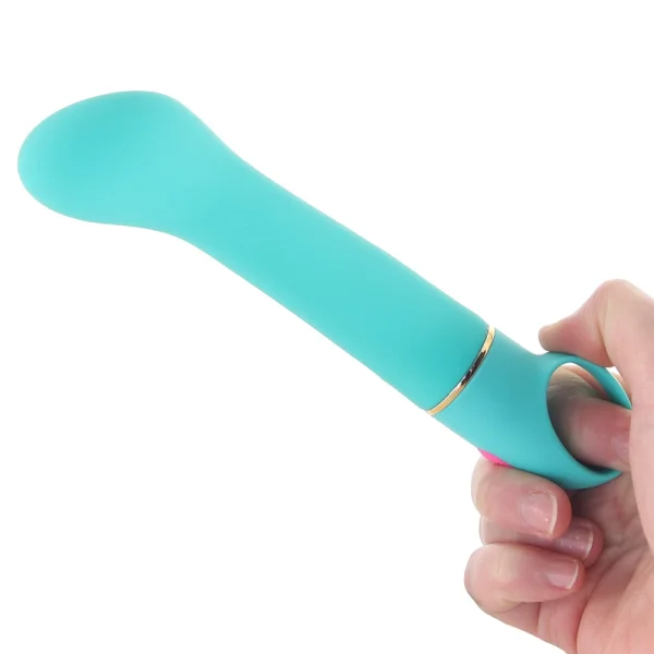 Aria Flirty AF 10-Function Silicone G-Spot Vibrator By Blush - Teal