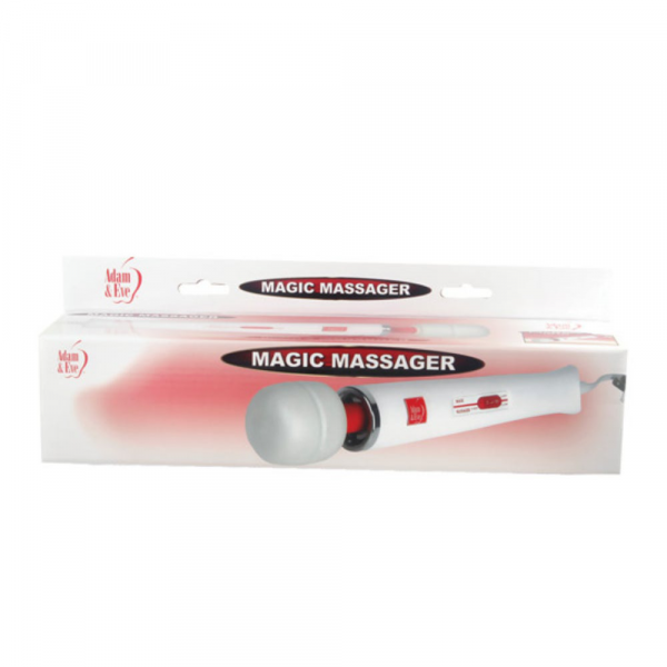 Adam & Eve Magic Massager - White/Red