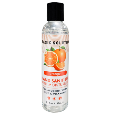 Topco Basic Solutions Hand Sanitizer Gel Orange 6 3oz