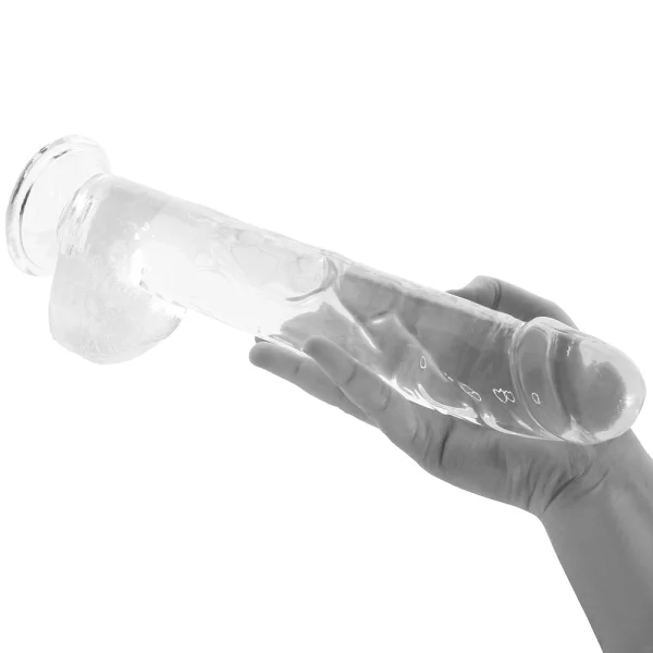 Calexotics Size Queen 10" Dildo Clear — image 7 of 11