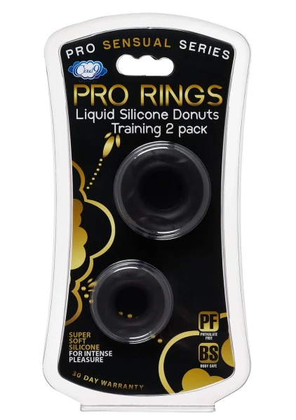 Pro Rings Liquid Silicone Donuts 2-Pack