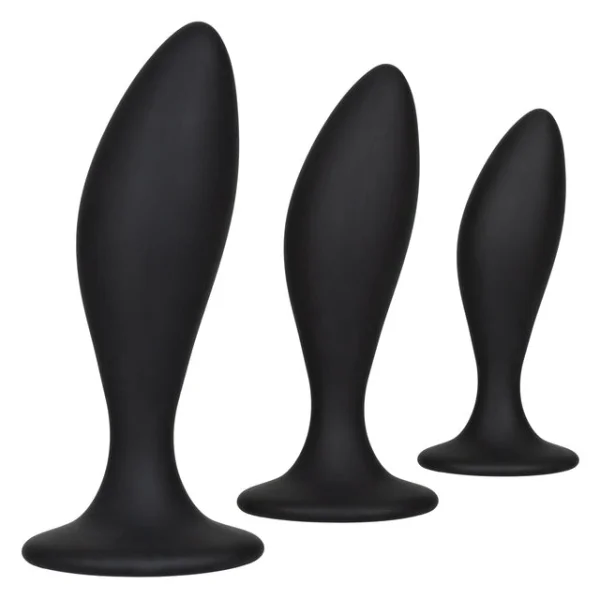 Silicone Anal Curve Kit - 3 Butt Plugs — image 6 of 7
