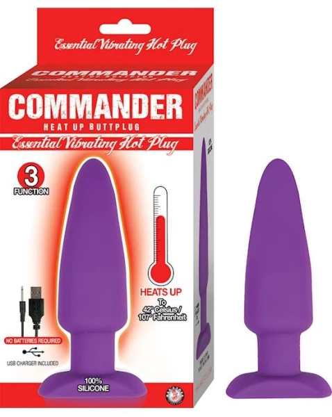 Commander essential vibrating hot plug