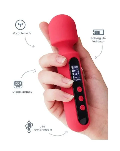 Share Satisfaction Ema Mini Digital Wand - 6.7 Inch