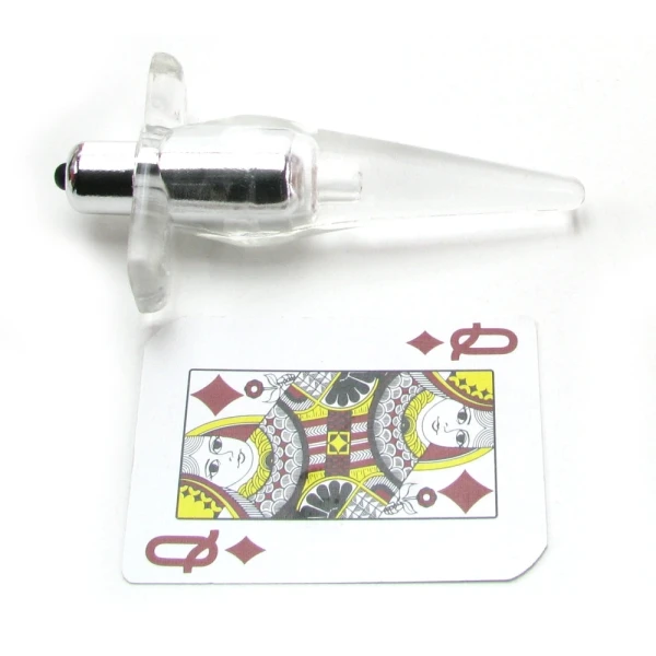 Mini Vibro Tease Slender Probe - Clear