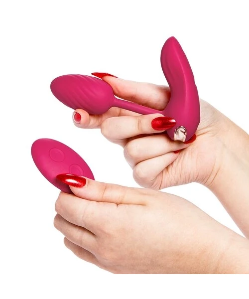 Bondara Snazzy Berry 10 Function Remote Wearable Vibrator — image 6 of 6