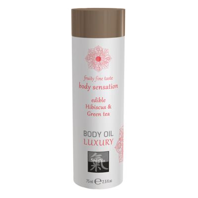 Luxury Body Oil Edible Hibiskus Green Tea