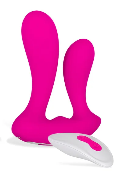 Adam and Eve Dual Entry Vibrator with Remote Control — image 5 of 16