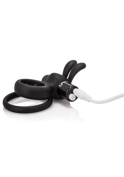 Charged Ohare XL Wearable Rabbit Vibe - Black - Each