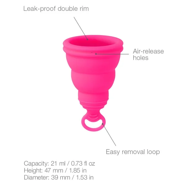 Lelo Intimina Lily Cup One Menstrual Cup - Beginner-Friendly!