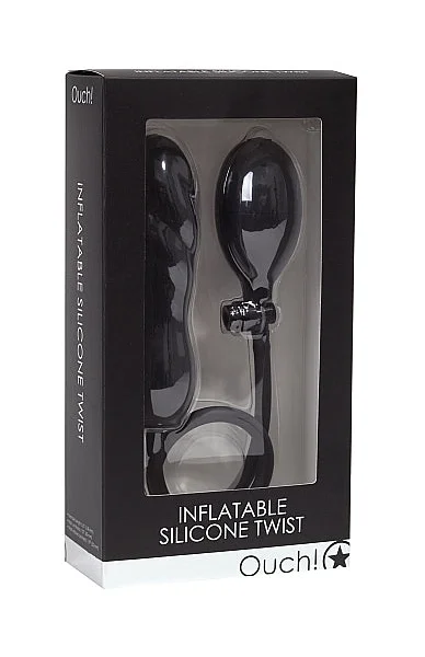 Inflatable Silicone Twist Black