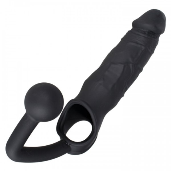 Bondara Crusader 2 Inch Cock Extension Sleeve and Butt Plug