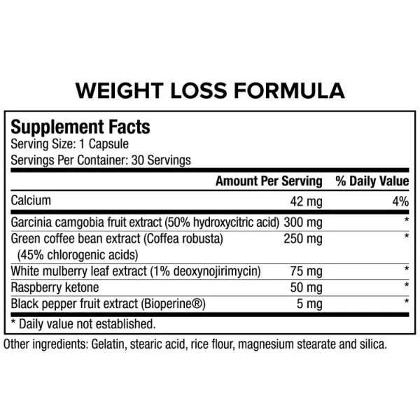 JO Weight Loss Formula Supplement 30 Count