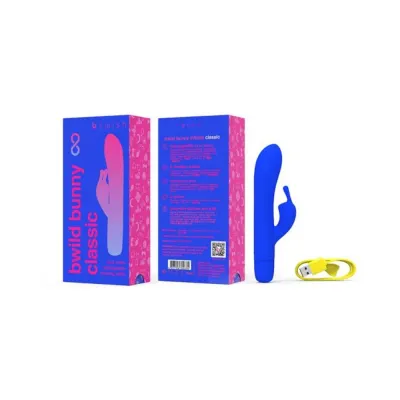 Rabbit Vibrators B Swish Bwild Bunny Infinite Classic Vibrator Pacific Blue