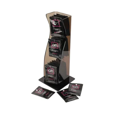 On Natural Arousal Oil For Her Tower Foil Packs 40 Piece Counter Display