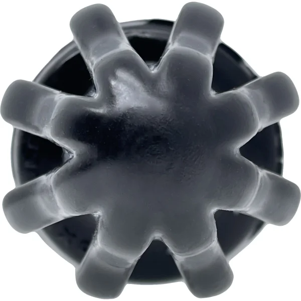 Oxballs Airhole 1 Extra Squishy Silicone Butt Plug - Black