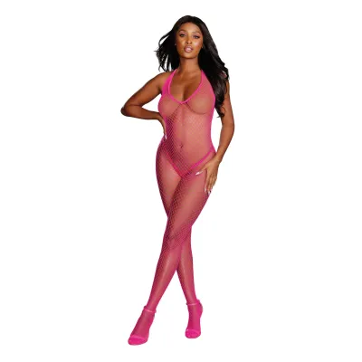 Diamond Net One Size Neon Pink