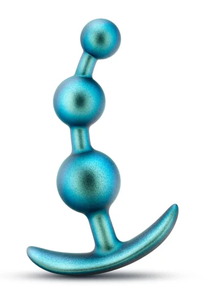 Anal Adventures Matrix Gamma Silicone Butt Plug By Blush - Neptune Teal
