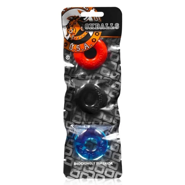 Oxballs Do-Nut Ringer Multi 3 Pack