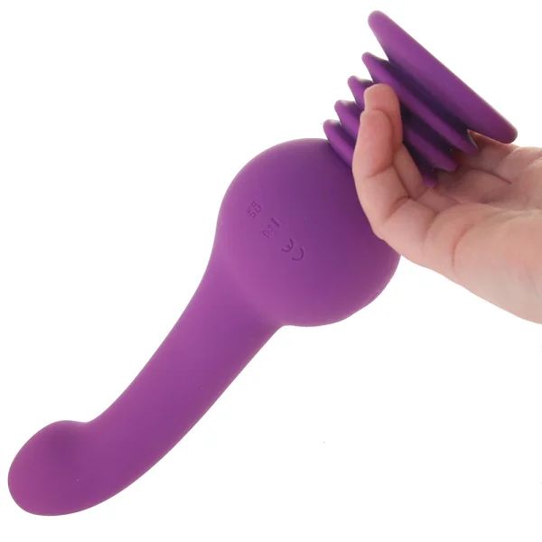 INMI Sex Shaker Shaking Silicone Rechargeable Stimulator - Purple