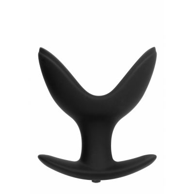 Butt Plug Split 6 4 Inch Black Anal Vibrator For Men