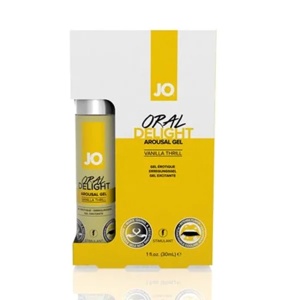 JO Oral Delight Arousal Gel - Vanilla Thrill 1 oz