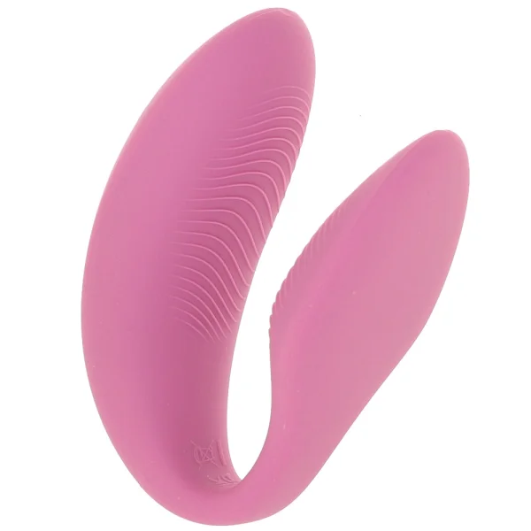 We-Vibe Sync Rechargeable Silicone Remote & App Controlled Couples Vibrator - Dusty Pink